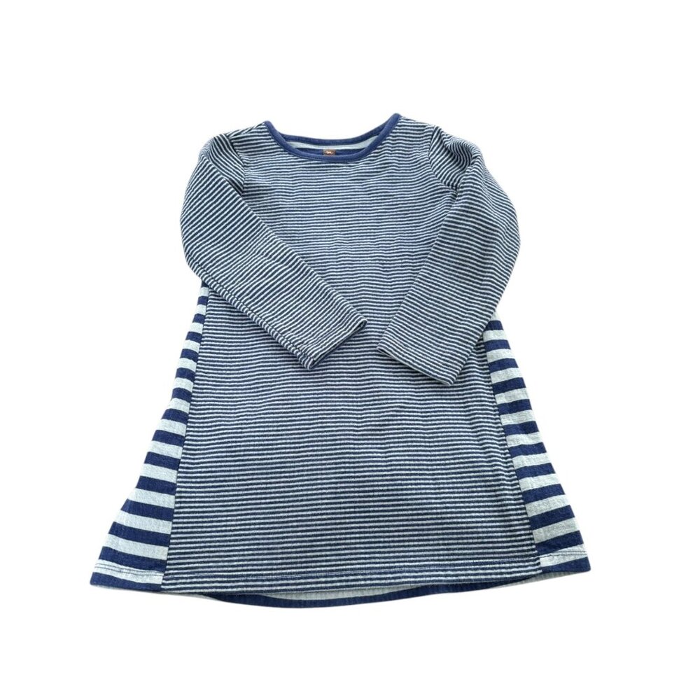 Tea Collection Nepal Double Knit Stripe Tunic Dress Size 6